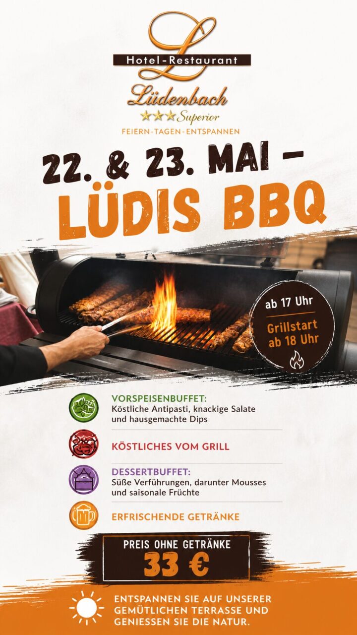 Lüdis BBQ im Mai