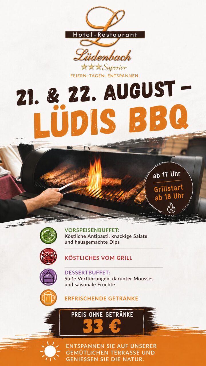 Lüdis BBQ im August