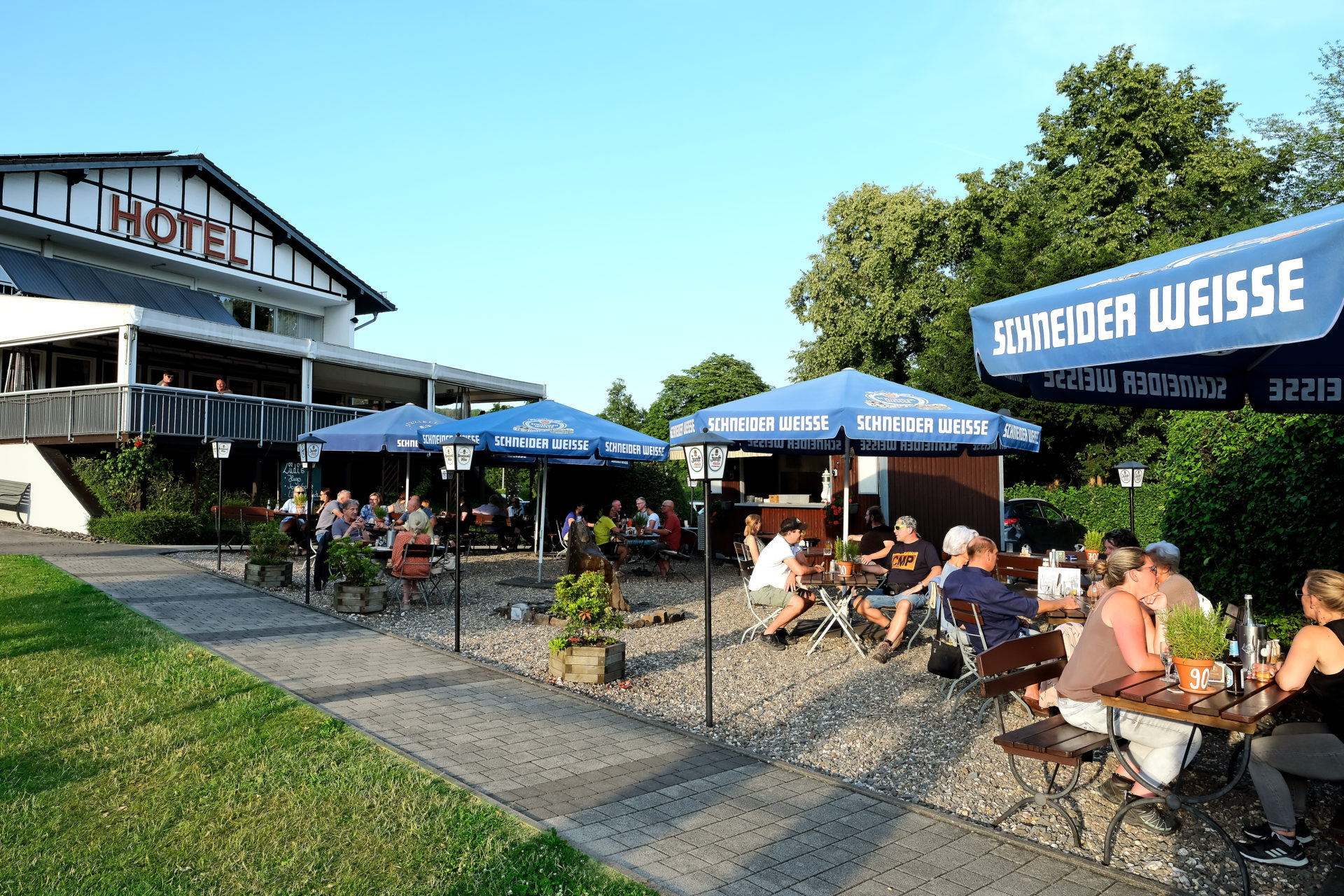 Beer garden