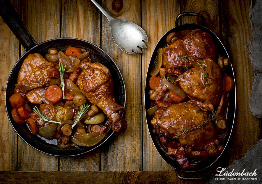 Rezept: Coq au Vin